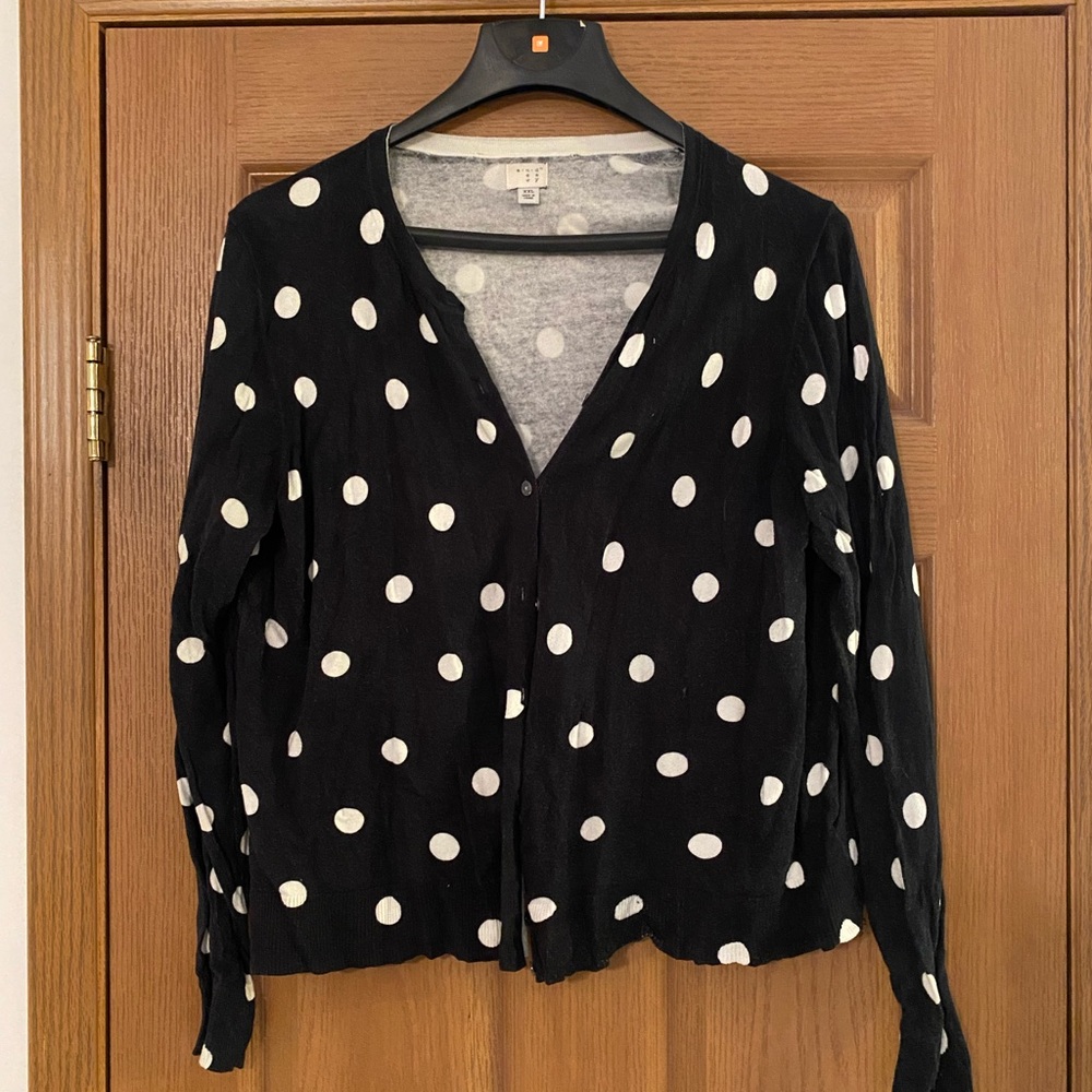 A New Day women’s black polka dot sweater